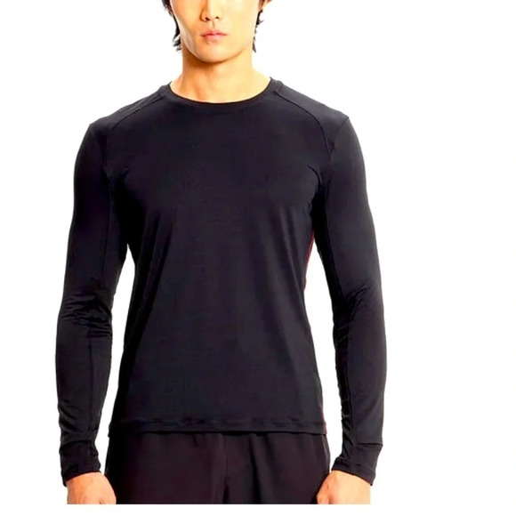 Infinity Men's Performance Long Sleeve Underscrub. Black. Large. New/ Tags - Picture 1 of 5